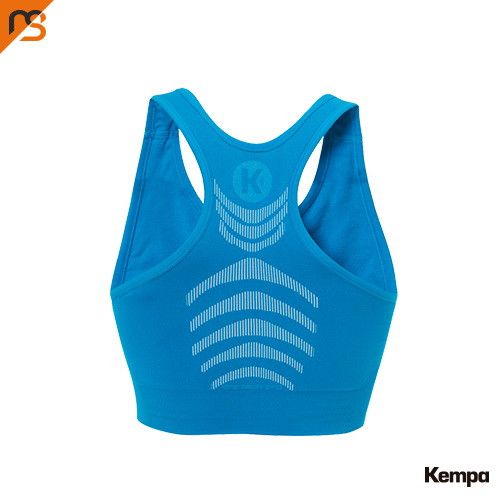 Attitude Pro Women Top Kempa Blau/Blanc UEHC