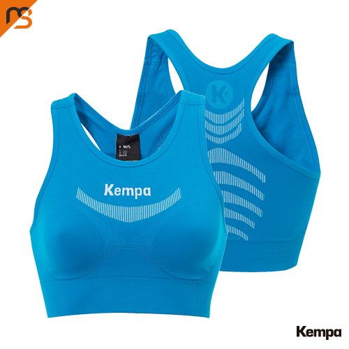 Attitude Pro Women Top Kempa Blau/Blanc UEHC