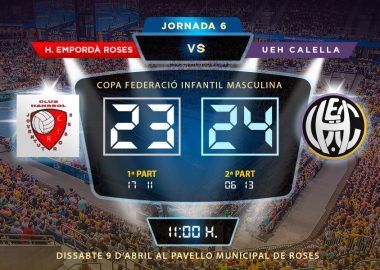 H. EMPORDÀ ROSES vs UEH CALELLA Infantil 23-24