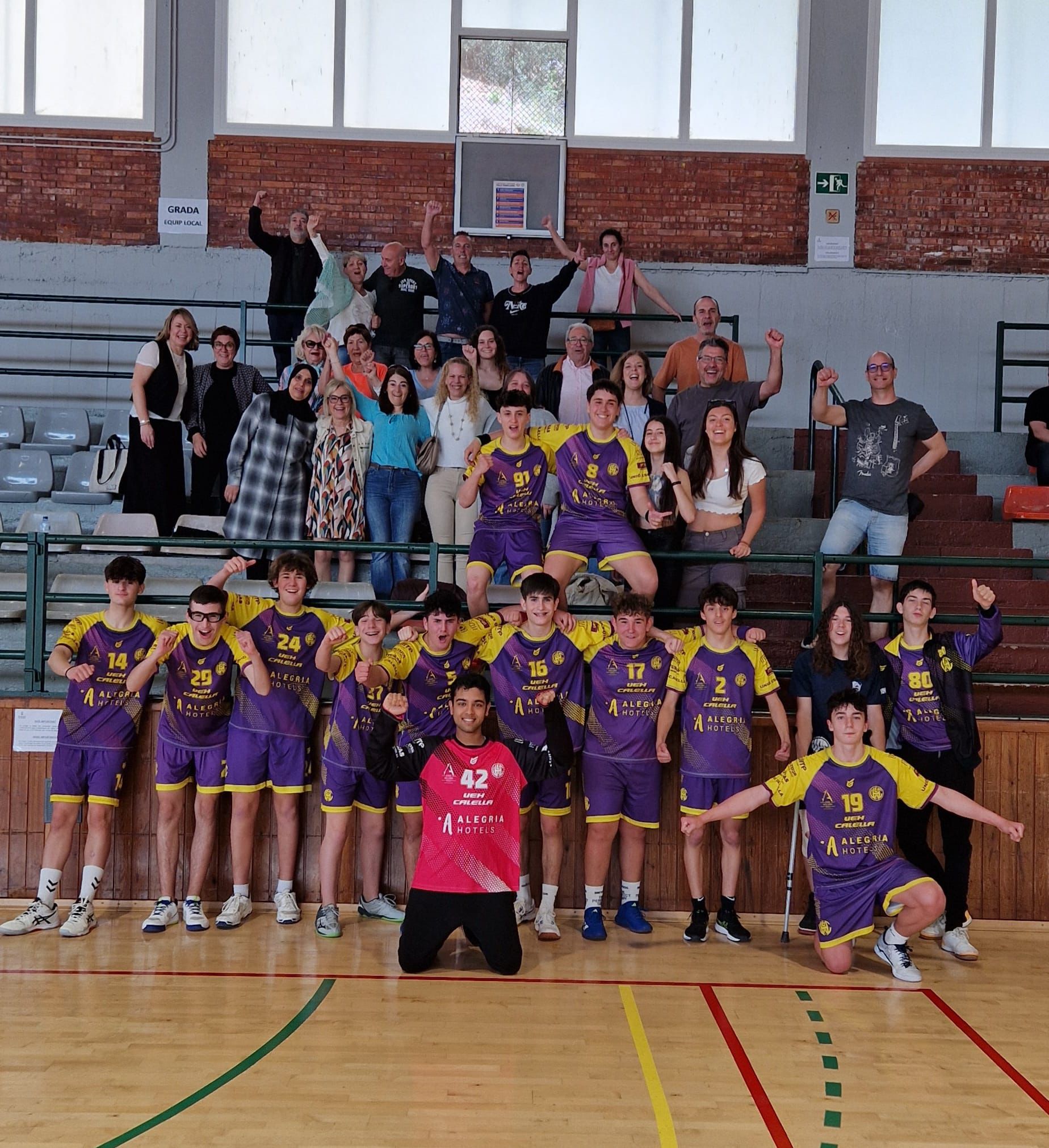 UEHC Cadet vs SERRADELLS ANDORRA 38-37