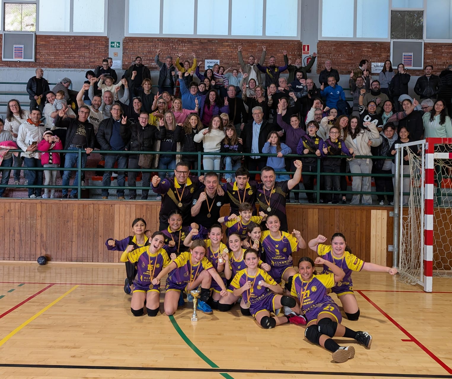 UEHC Aleví F Lila vs KH7 FBMG MARTA MERA 9-7