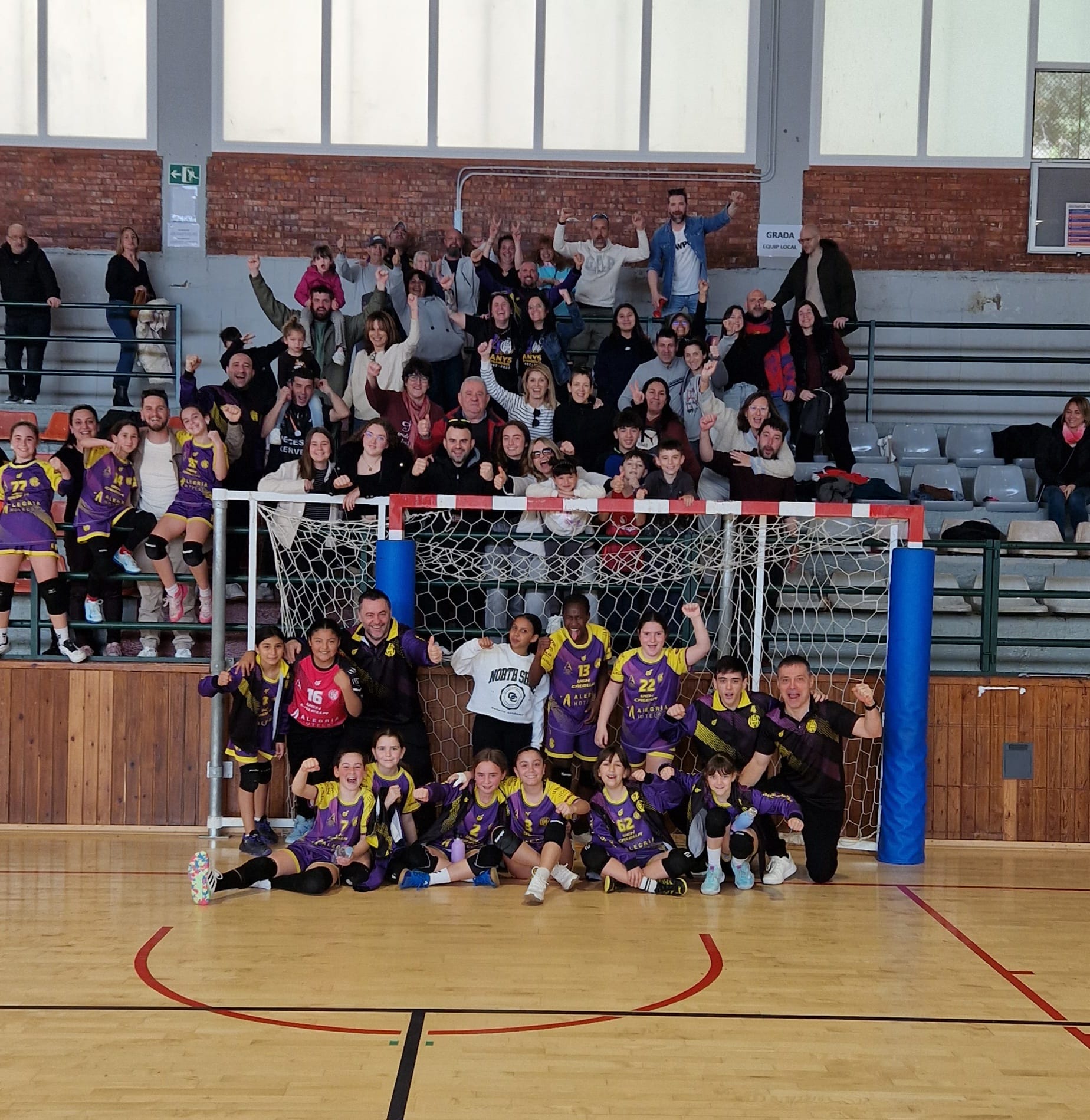 UEHC Aleví F Lila vs ESPORTIU CASTELLDEFELS 12-4