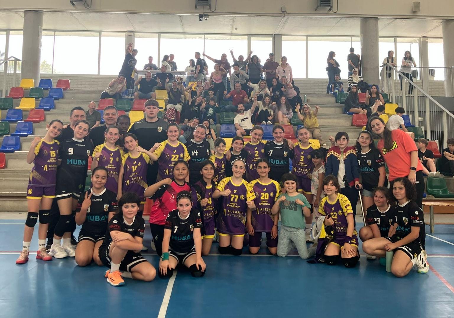 BM LA ROCA vs UEHC Aleví F Lila 5-11
