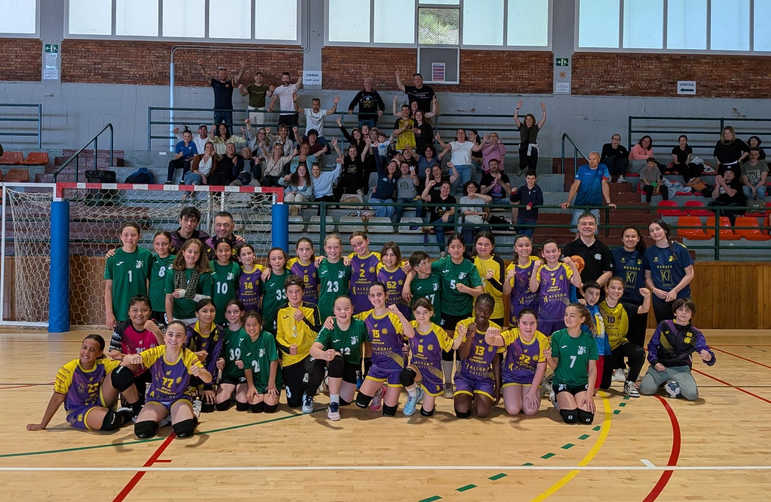 UEHC Aleví F Lila vs AEH LES FRANQUESES 9-7