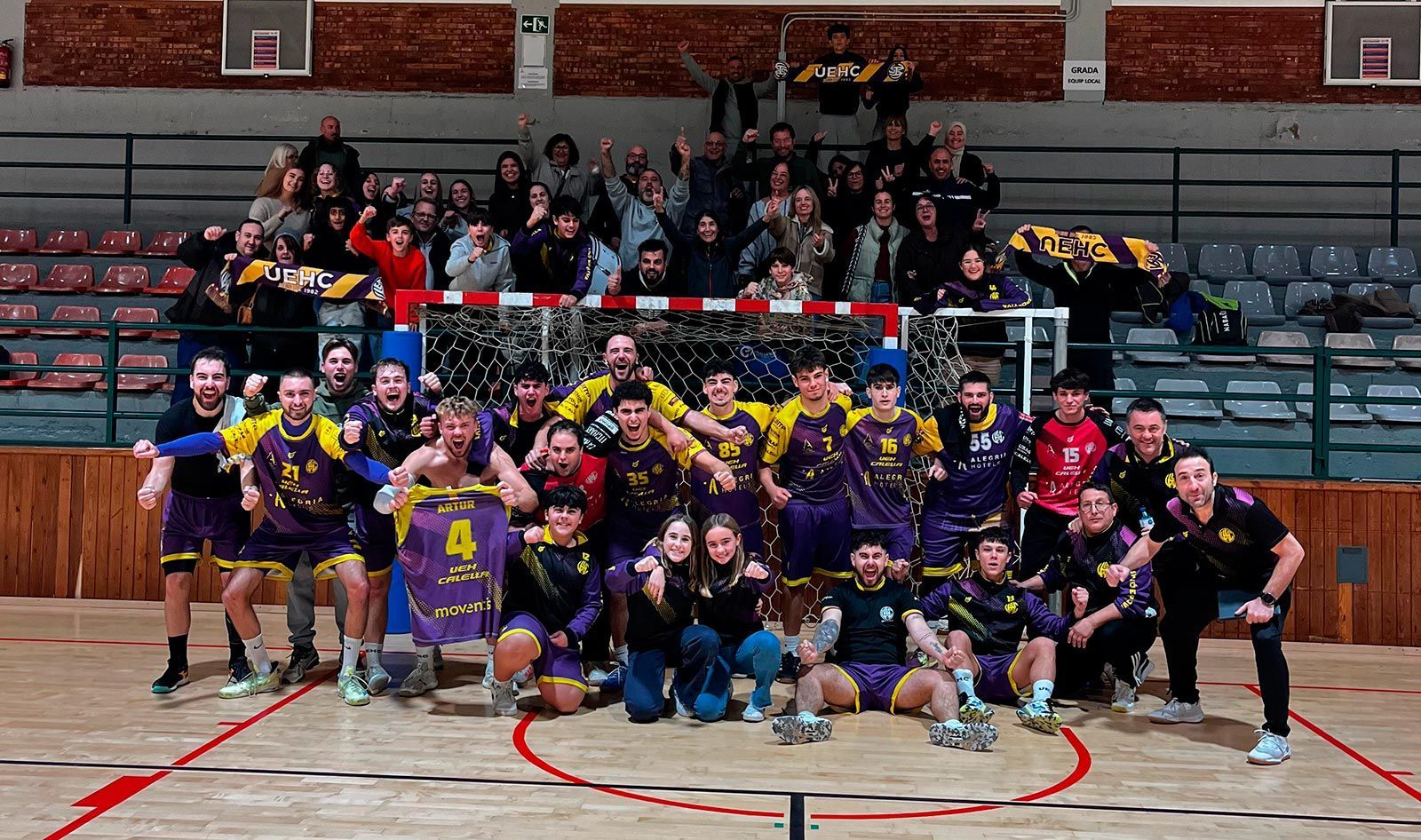 UEH CALELLA B vs CH LA GARRIGA B 34-30