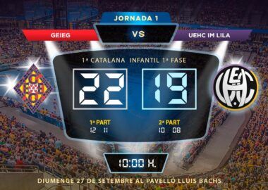 Crònica GEIEG vs UEHC IML 22-19
