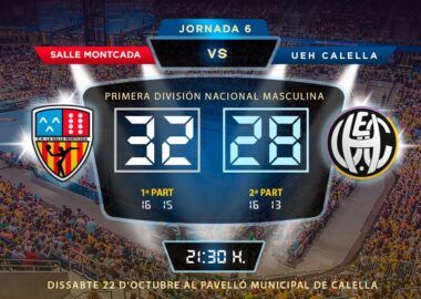 C.H. LA SALLE MONTCADA vs UEHC 31-24